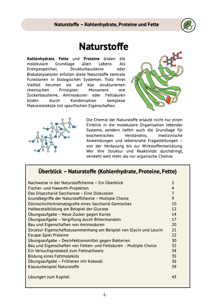 Themenband 1 Naturstoffe